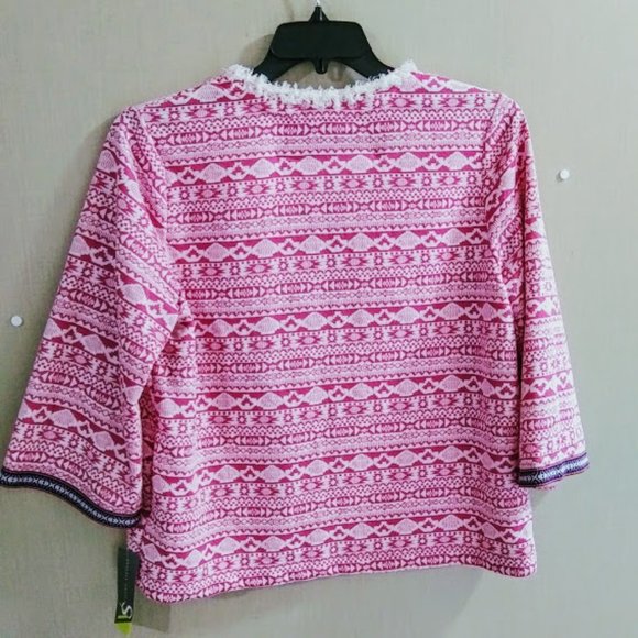 CROPPED SWEATER*PINK PASSION*WOMEN/JUNIOR XL*VERY CUTE - Picture 2 of 7